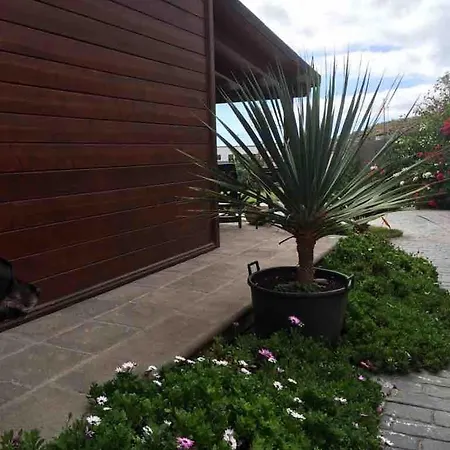 Acogedora Casa De Madera Con Piscina Ferienhaus *